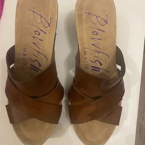 Brown sandals
